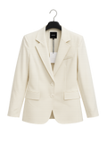 Blazer Bold Back panna con schiena scoperta – foto 1