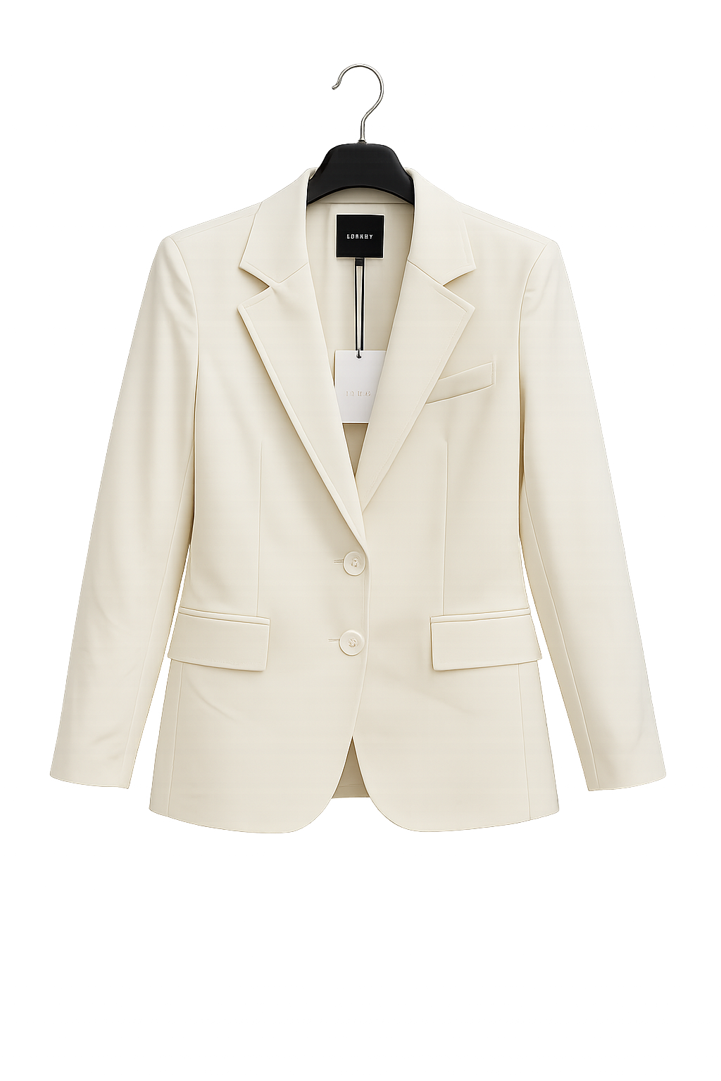 Blazer Bold Back panna con schiena scoperta – foto 1