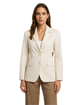 Blazer Bold Back panna con schiena scoperta – foto 3