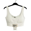 Set Everyday Ease top e pantalone – top bianco panna – foto 2